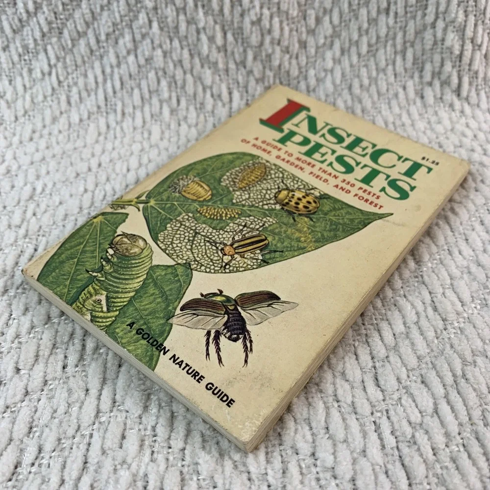 1966 A Golden Nature Guide INSECT PESTS by Herbert Zimm Home Garden Field Forest - Picture 7 of 16